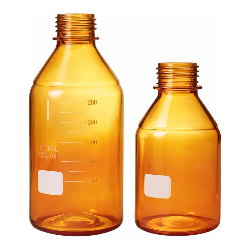 Merck Duran graduated laboratory bottles, without caps