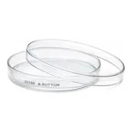 Merck Pyrex petri dishes