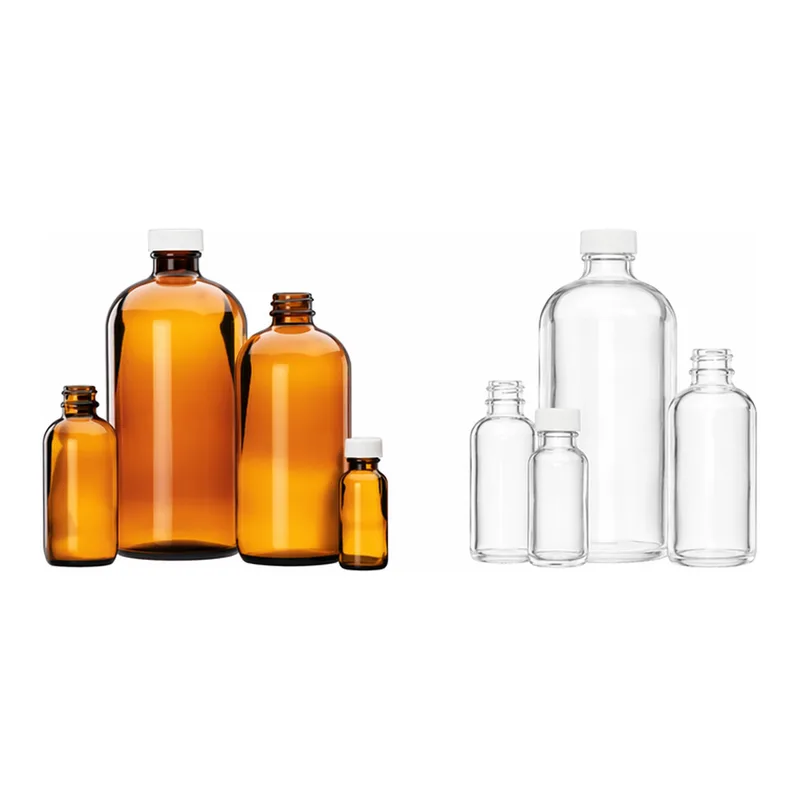 Merck Wheaton narrow mouth bottles with caps