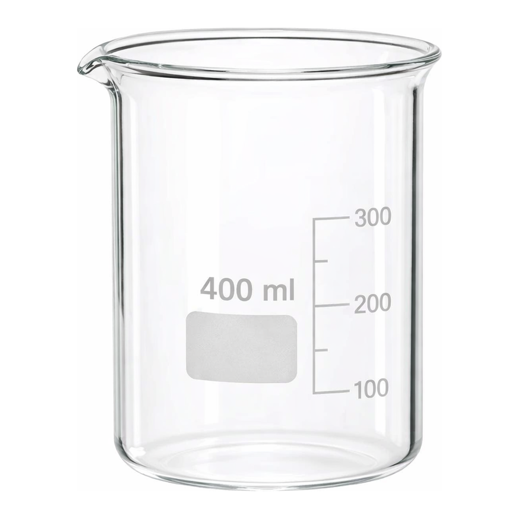 Merck BRAND glass beaker with spout, low form