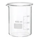 Merck BRAND glass beaker with spout, low form