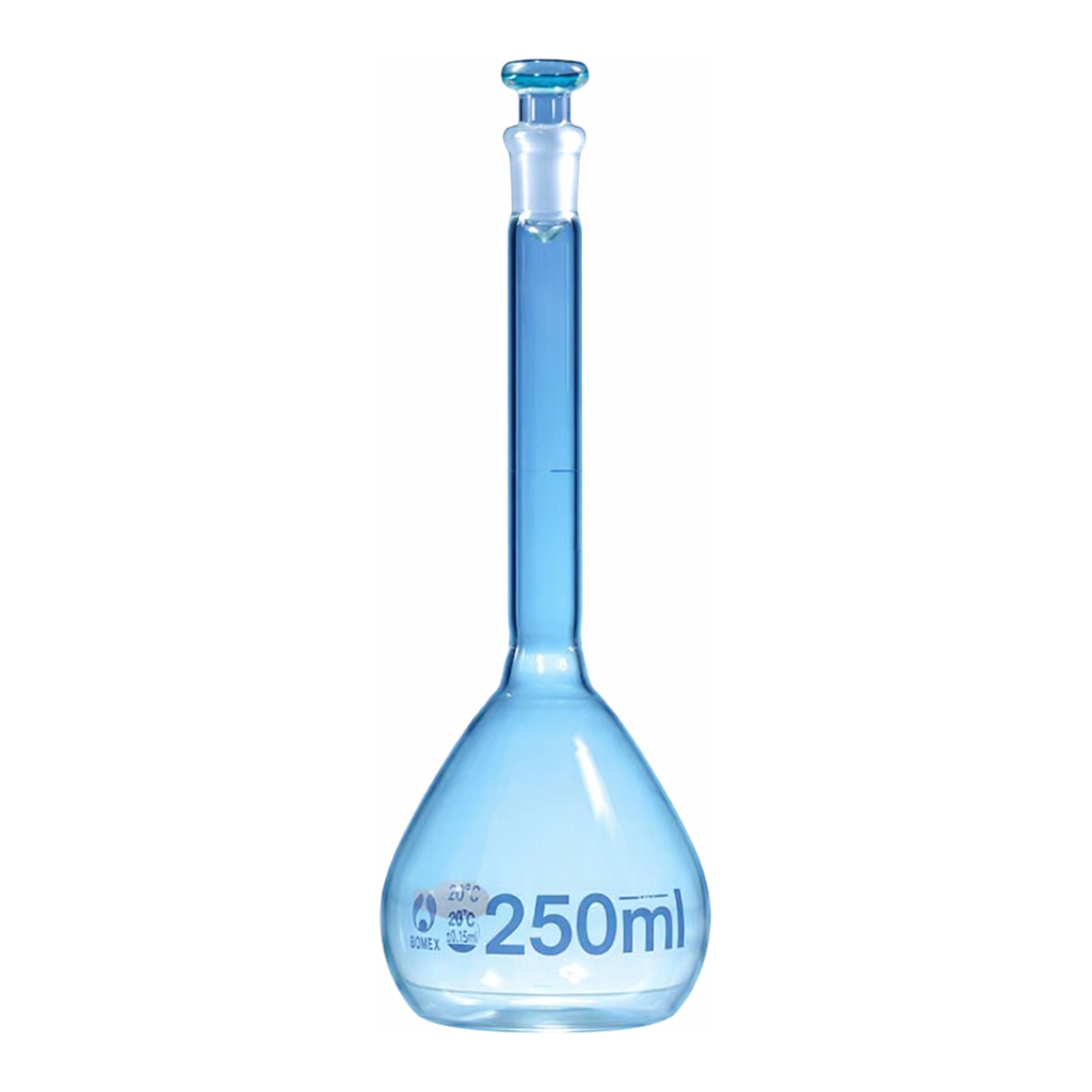 Merck BRAND volumetric flask BLAUBRAND USP conformity certified