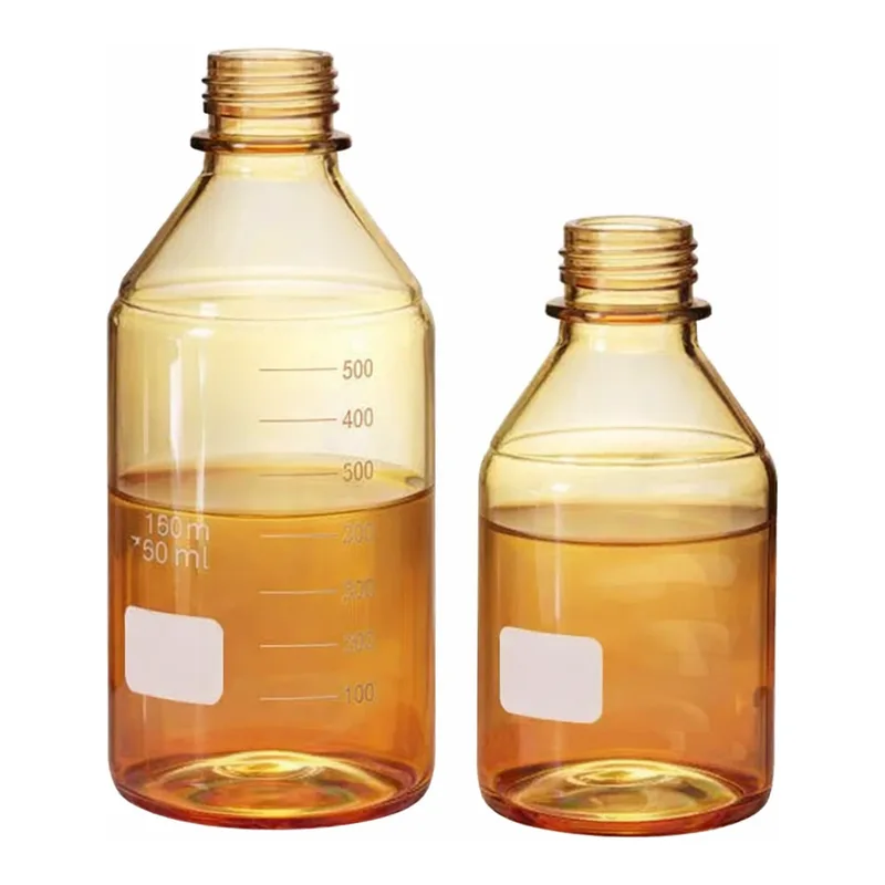 Merck Duran graduated laboratory bottles, without caps