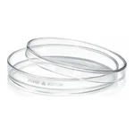 Merck Pyrex petri dishes