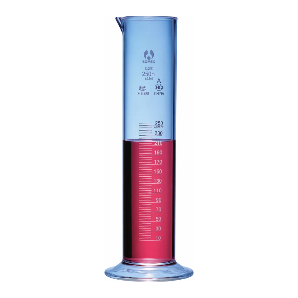 Merck BRAND graduated cylinder low form embossed scale