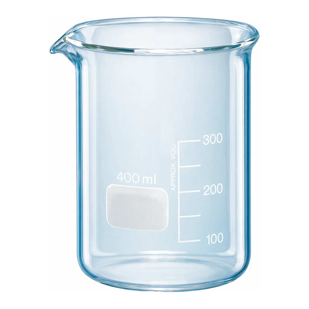 Merck BRAND glass beaker with spout, low form