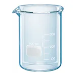Merck BRAND glass beaker with spout, low form