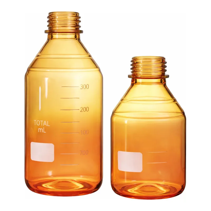 Merck Duran graduated laboratory bottles, without caps