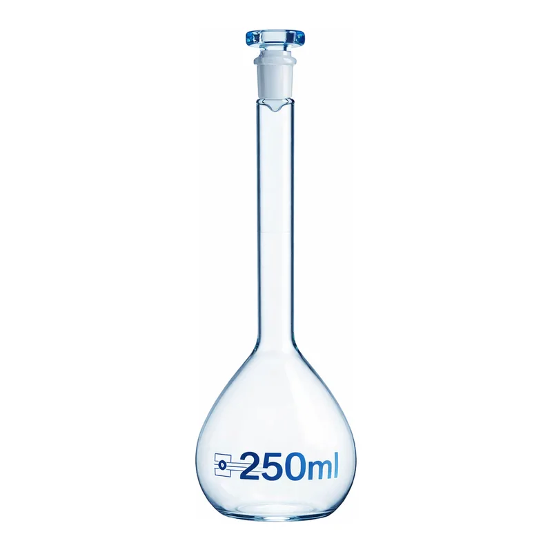 Merck BRAND volumetric flask BLAUBRAND USP conformity certified