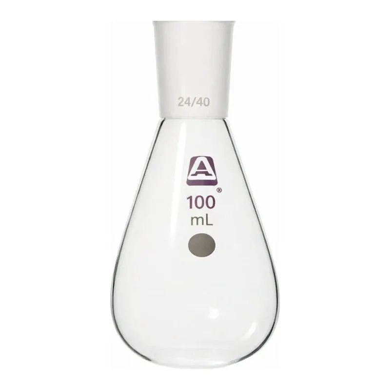 Merck Ace evaporating flask, pear-shaped