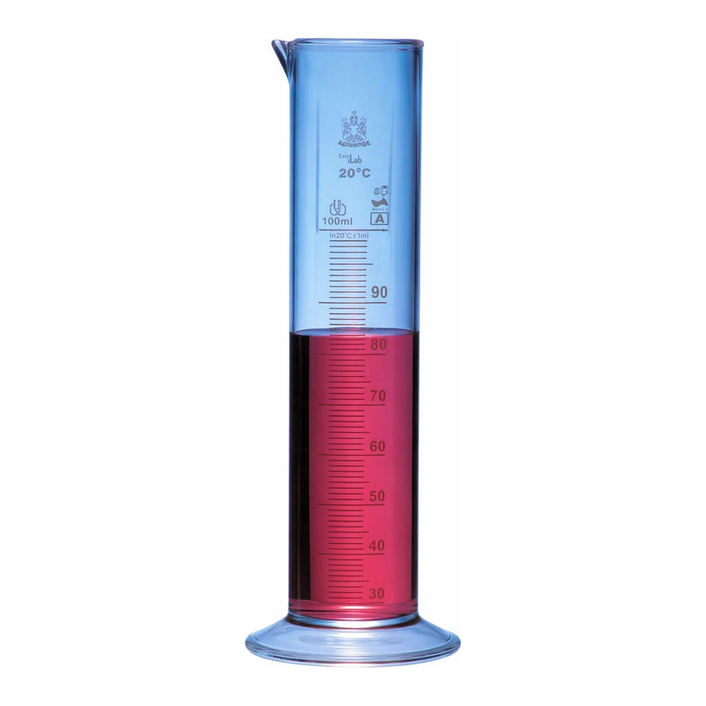 Merck BRAND graduated cylinder low form embossed scale