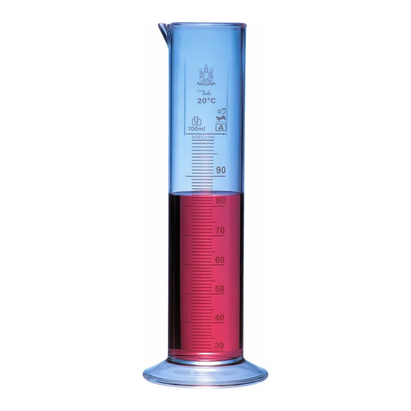 Merck BRAND graduated cylinder low form embossed scale