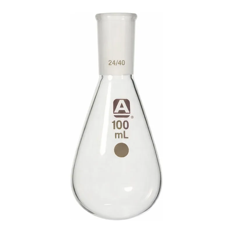 Merck Ace evaporating flask, pear-shaped
