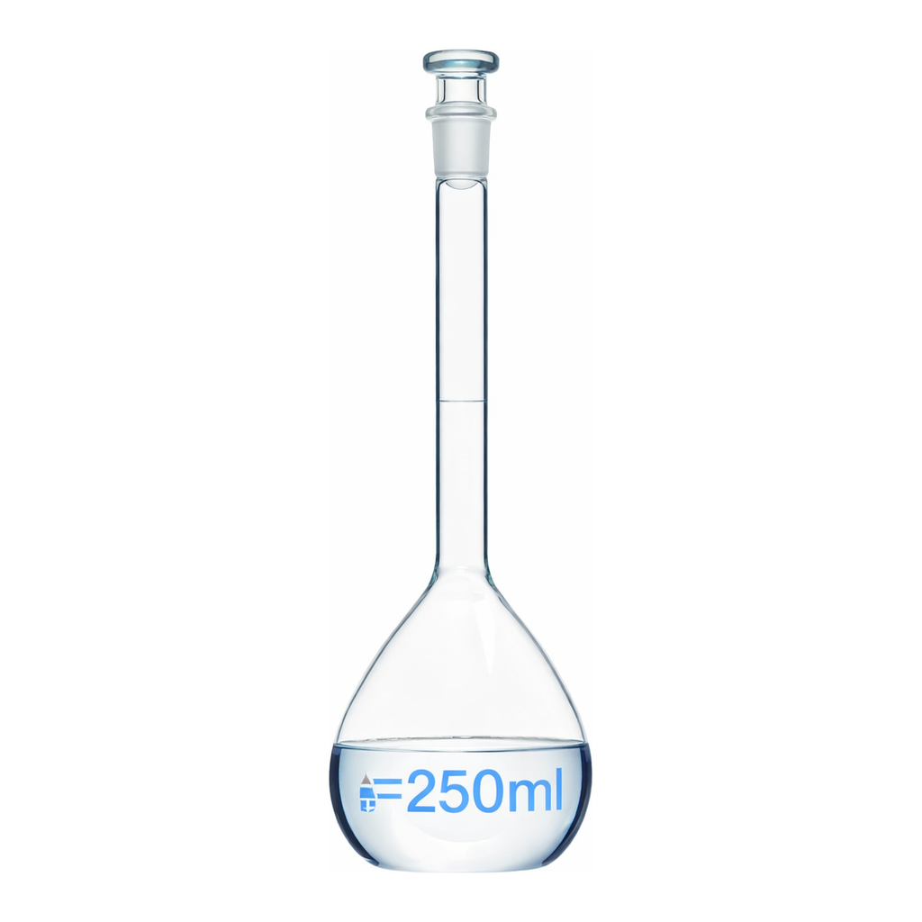 Merck BRAND volumetric flask BLAUBRAND USP conformity certified