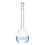 Merck BRAND volumetric flask BLAUBRAND USP conformity certified