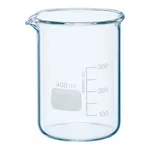 Merck BRAND glass beaker with spout, low form