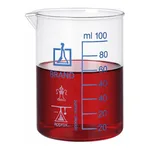 Merck BRAND PMP beaker with spout, low form