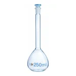 Merck BRAND volumetric flask BLAUBRAND USP conformity certified