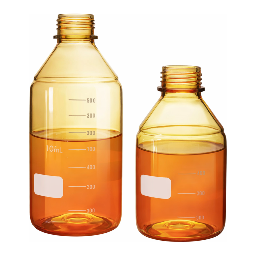 Merck Duran graduated laboratory bottles, without caps