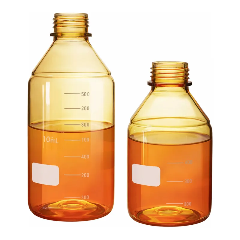 Merck Duran graduated laboratory bottles, without caps