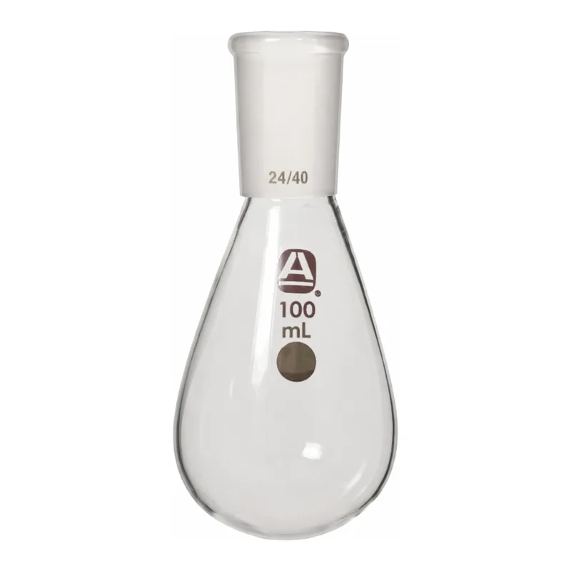 Merck Ace evaporating flask, pear-shaped