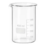 Merck BRAND glass beaker with spout, low form