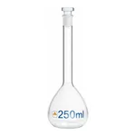 Merck BRAND volumetric flask BLAUBRAND USP conformity certified