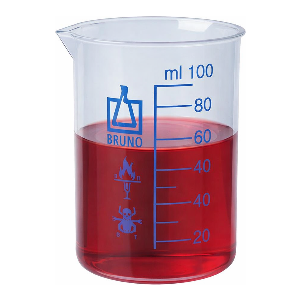 Merck BRAND PP beaker with spout, low form