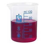 Merck BRAND PP beaker with spout, low form