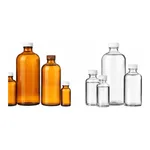 Merck Wheaton narrow mouth bottles with caps