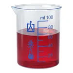 Merck BRAND PP beaker with spout, low form