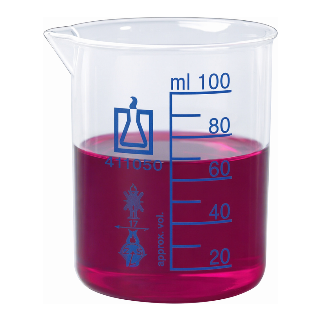 Merck BRAND PP beaker with spout, low form