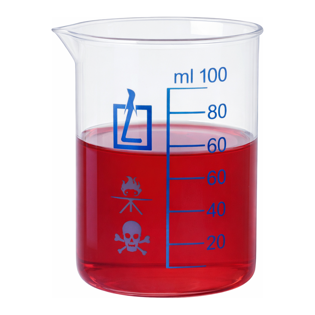 Merck BRAND PP beaker with spout, low form