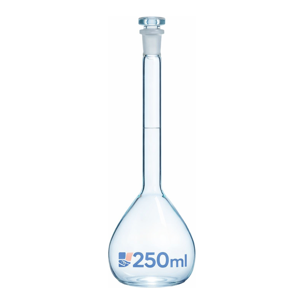 Merck BRAND volumetric flask BLAUBRAND USP conformity certified