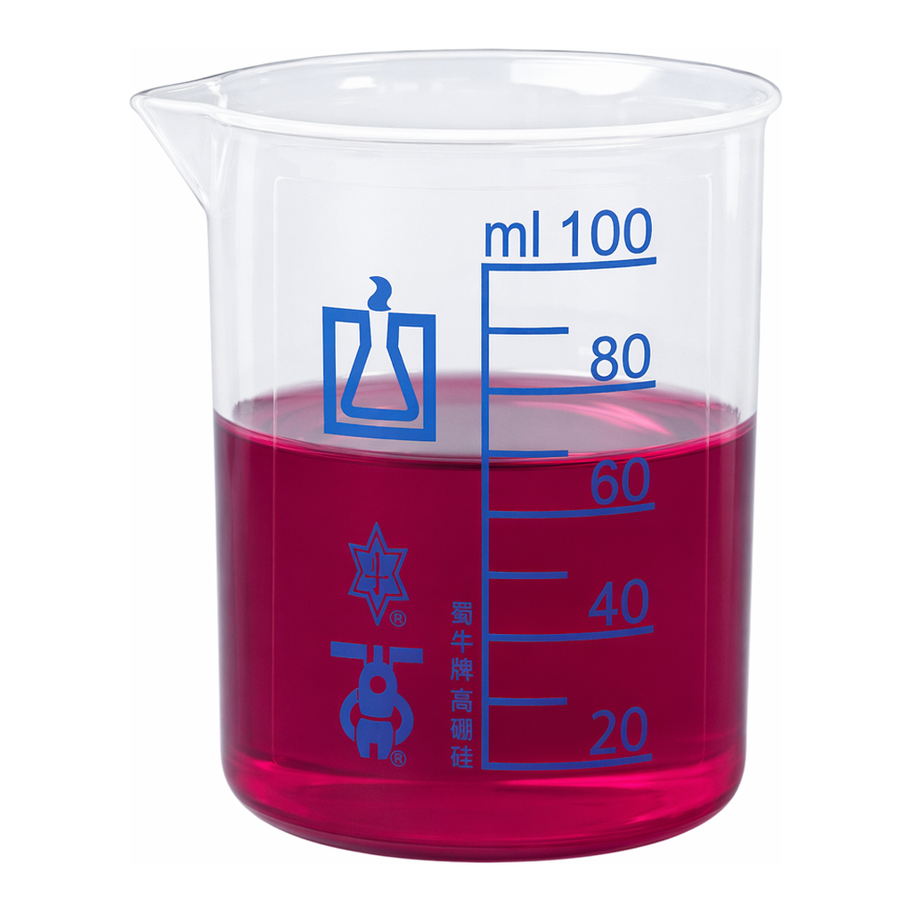 Merck BRAND PP beaker with spout, low form