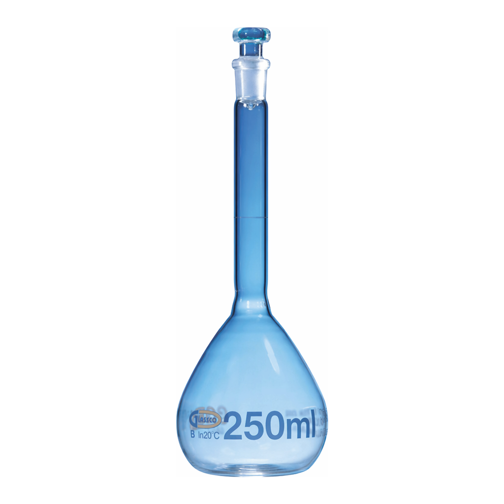 Merck BRAND volumetric flask BLAUBRAND USP conformity certified