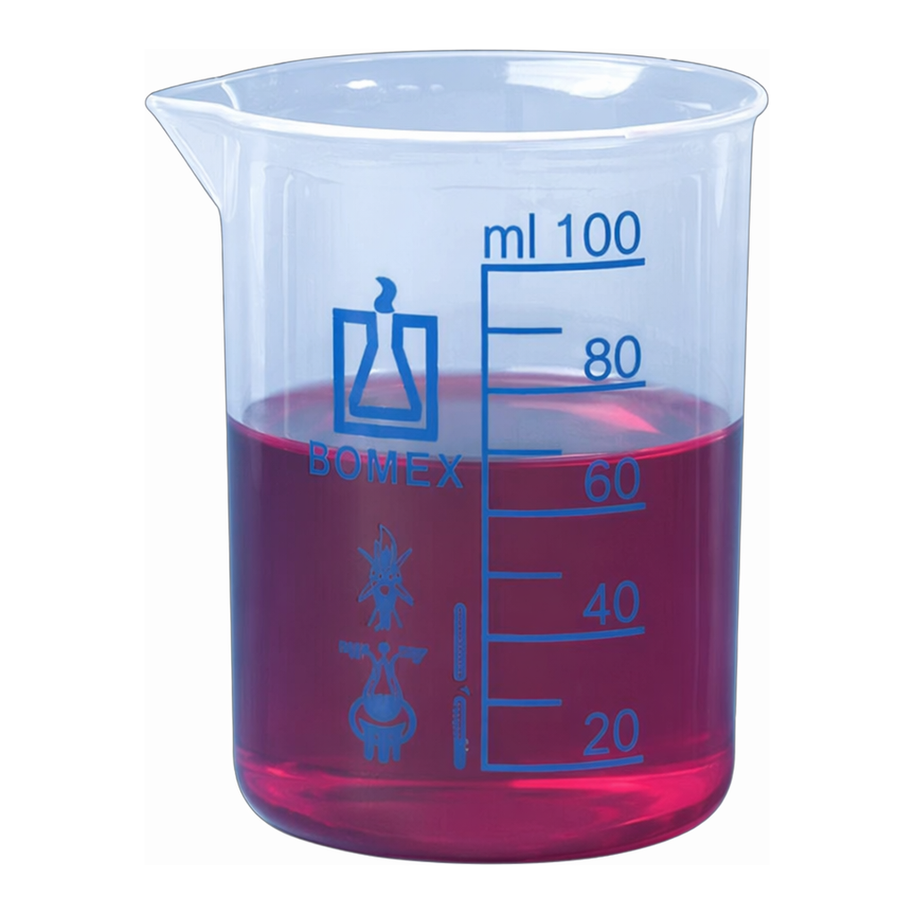 Merck BRAND PP beaker with spout, low form