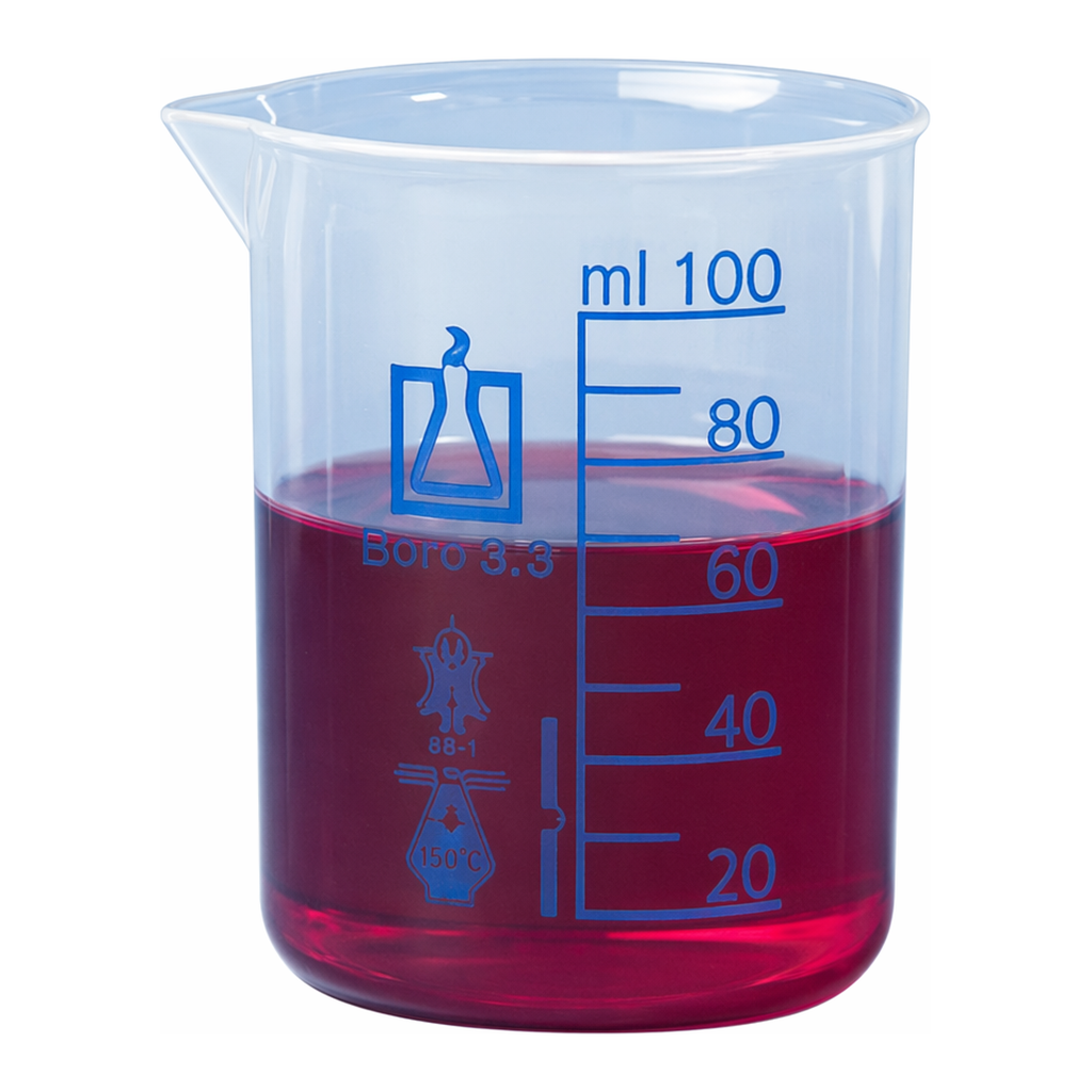 Merck BRAND PP beaker with spout, low form