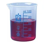 Merck BRAND PP beaker with spout, low form
