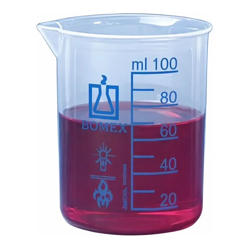 Merck BRAND PP beaker with spout, low form