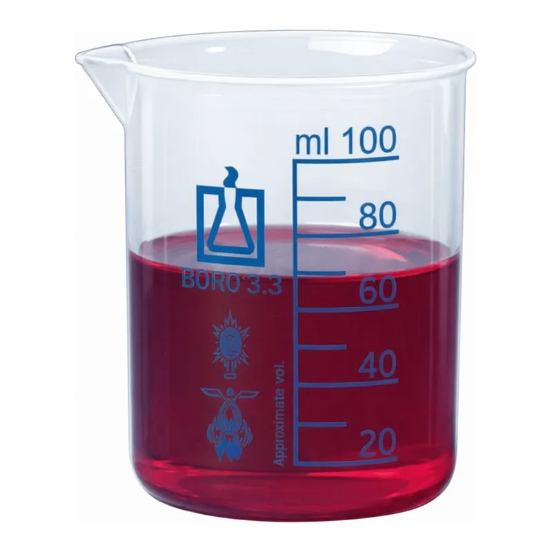 Merck BRAND PP beaker with spout, low form