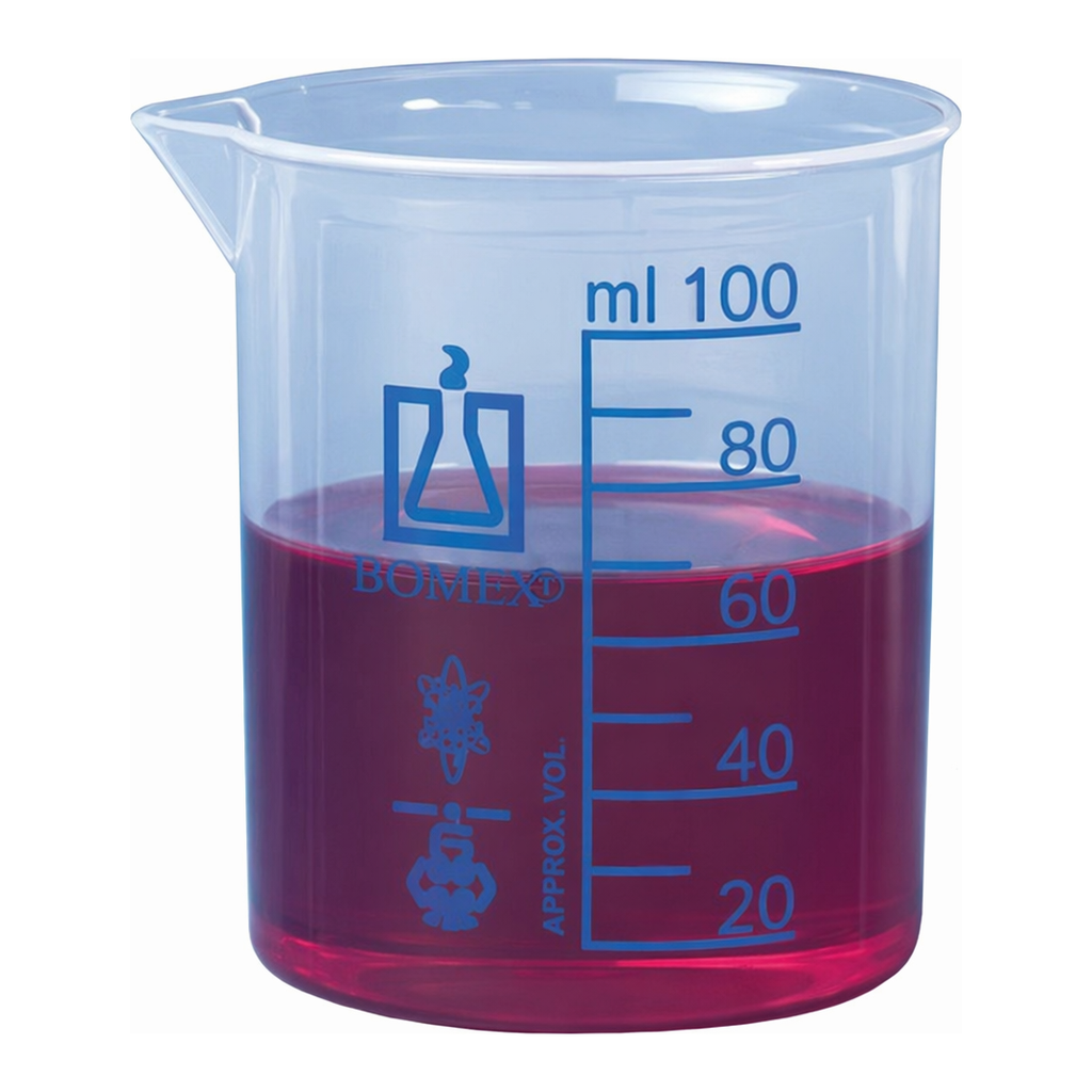 Merck BRAND PP beaker with spout, low form