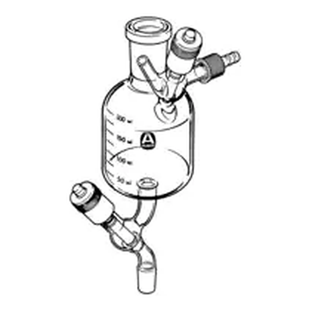 Merck Aldrich solvent storage/dispensing flask, graduated, w/ Sure/Stor inlet