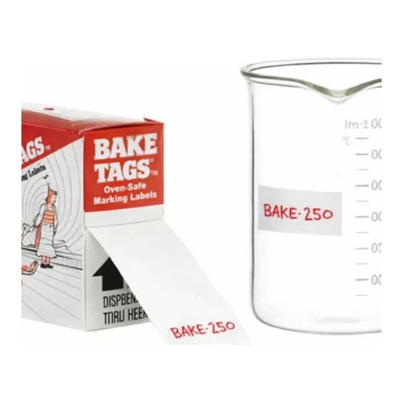 Merck Bake Tags oven-safe labels