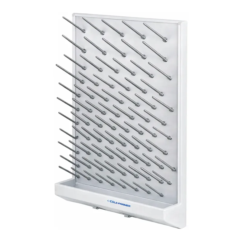 Merck BRAND drain rack, 72 pegs