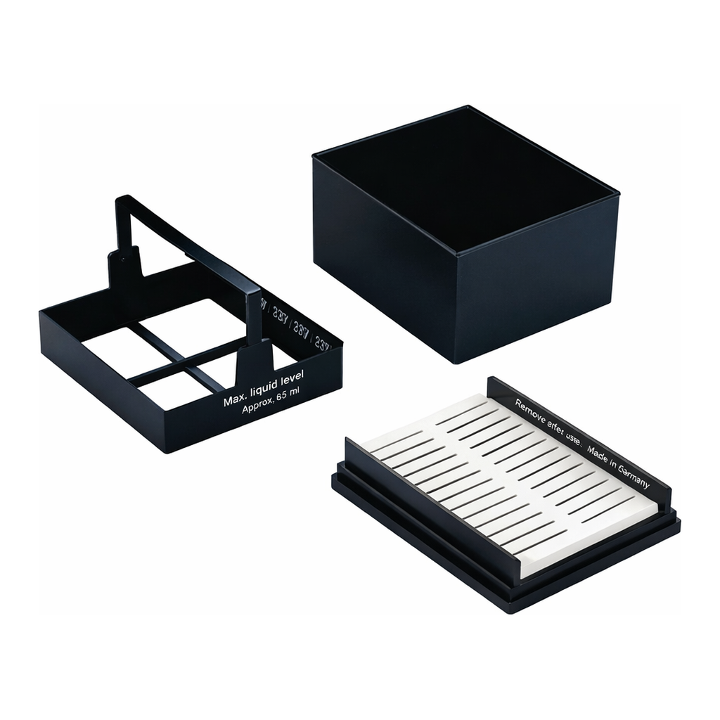 Merck BRAND staining tray, black