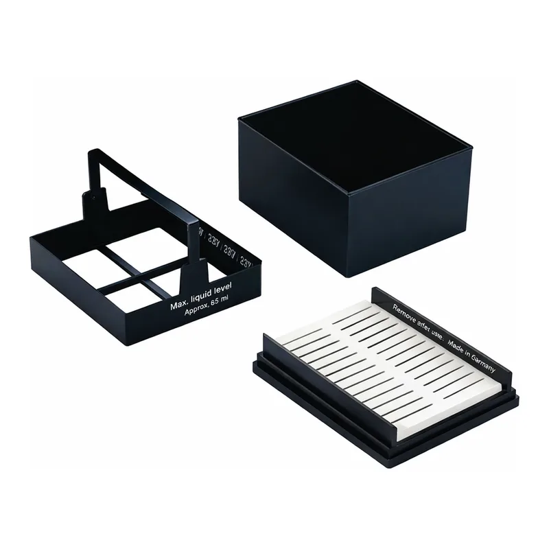 Merck BRAND staining tray, black