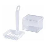 Merck BRAND transparent plastic staining trough with two lids