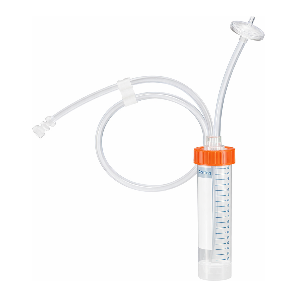 Merck Corning closed system centrifuge tube, self-standing with dip tube