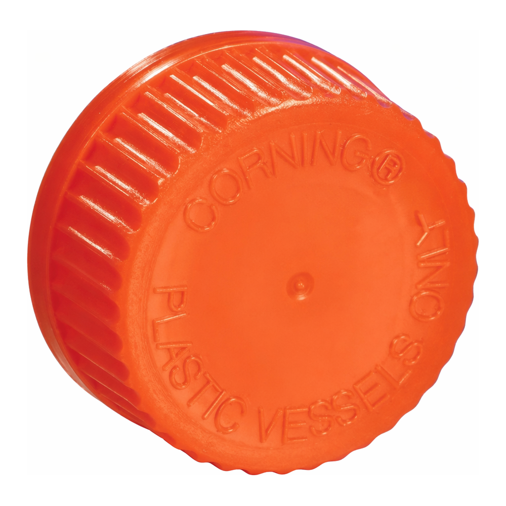 Merck Corning disposable GL45 solid cap for plastic spinner flasks